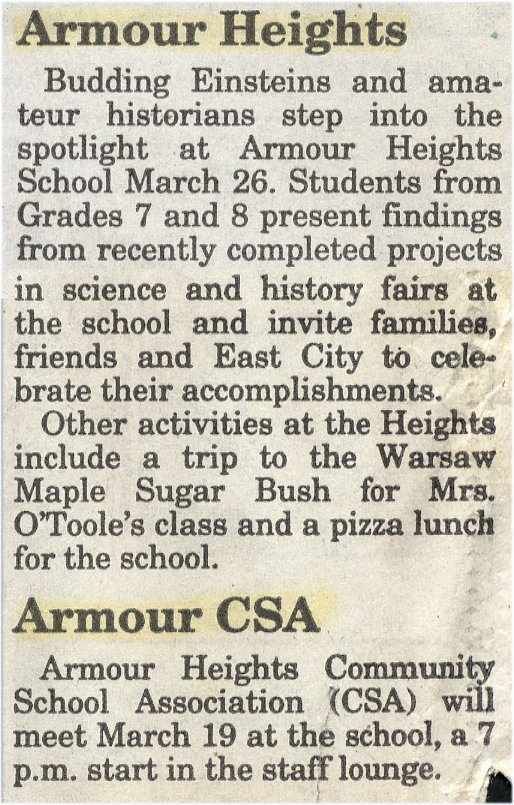 1996 Mar 9 Examiner science and history fair