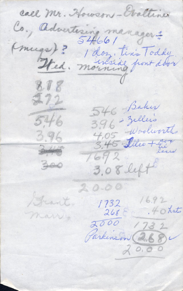 1959 Fun Night Fish Pond notes p4