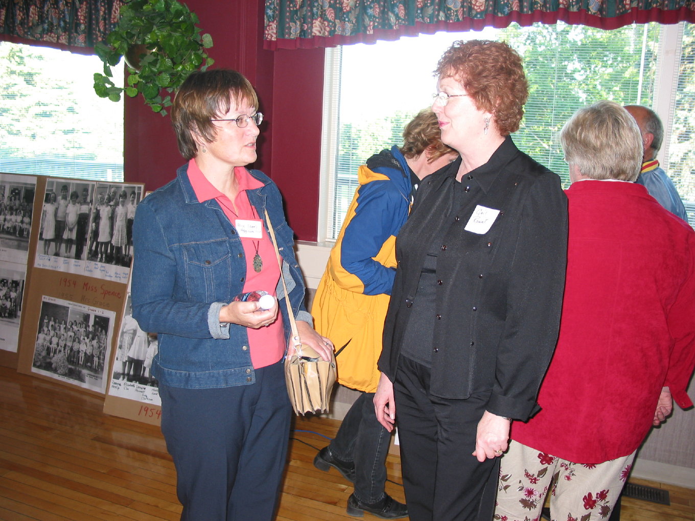 Alice Lee Higginson and Gail Ernst-Rowat principal