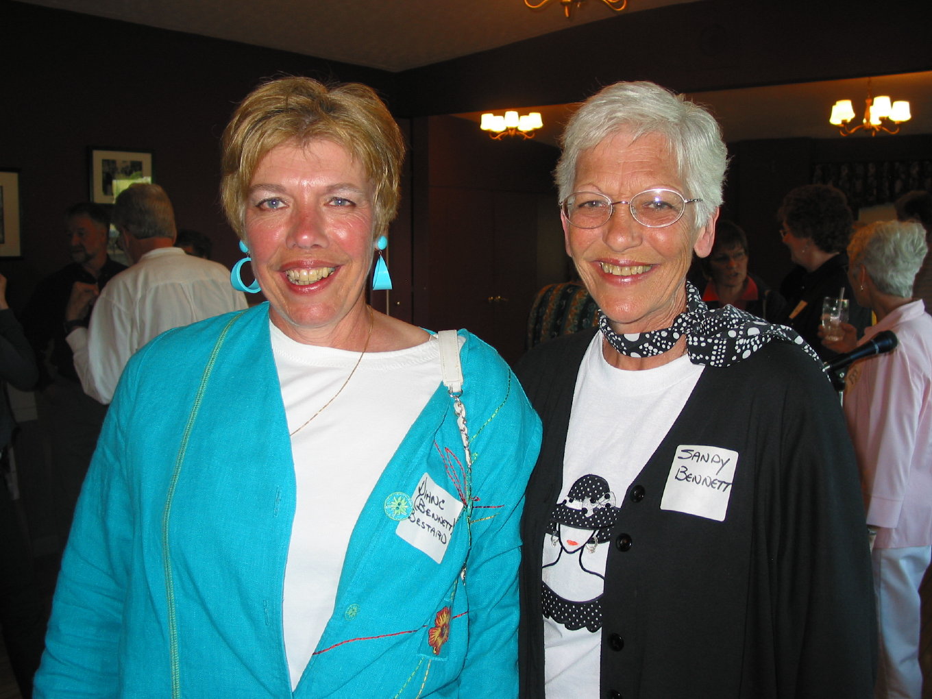 Diane and Sandra Bennett