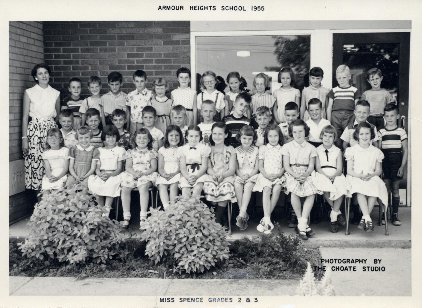 1955 Grade 2 and 3 Armour Heights Miss Spence