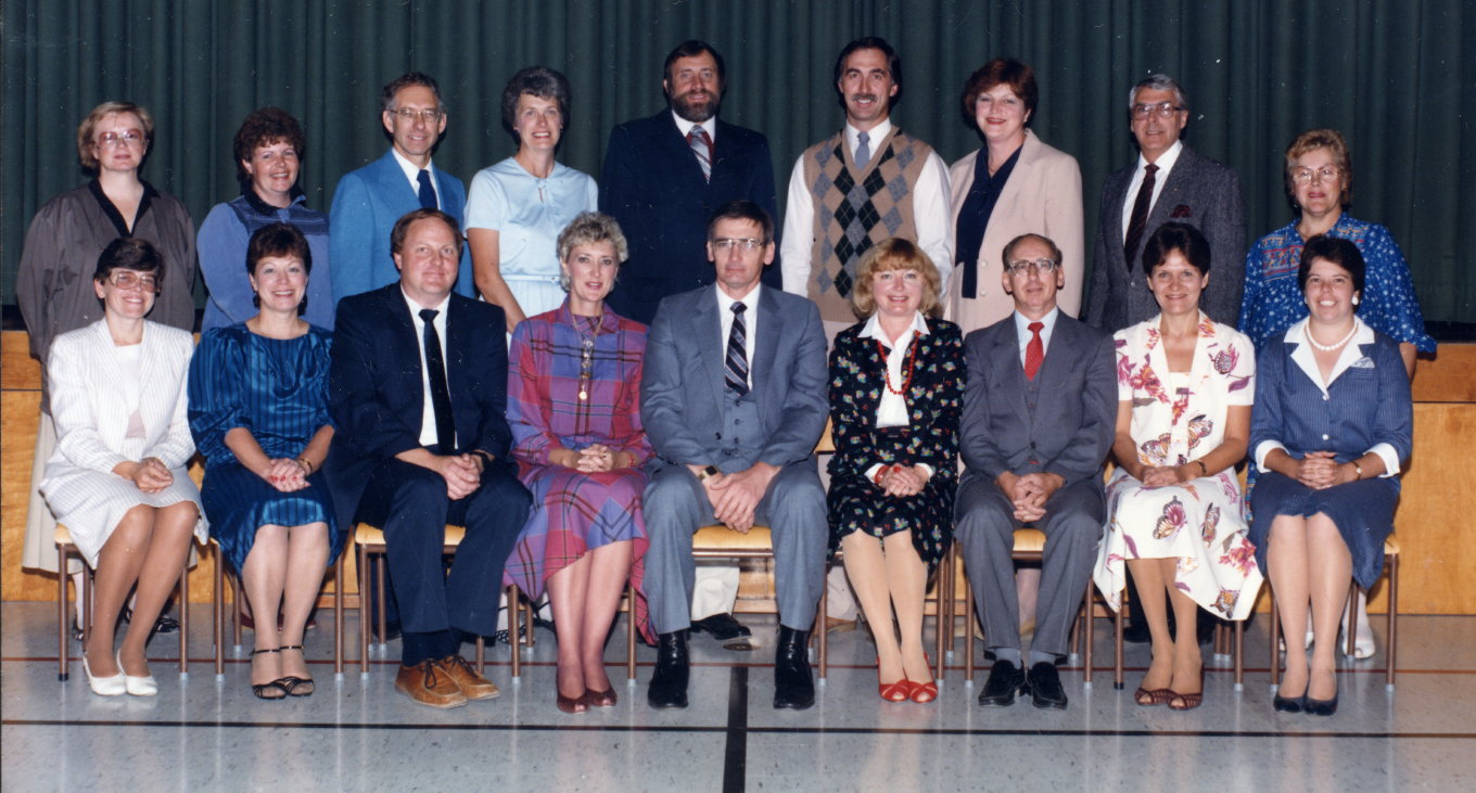 1986 Armour Heights Staff