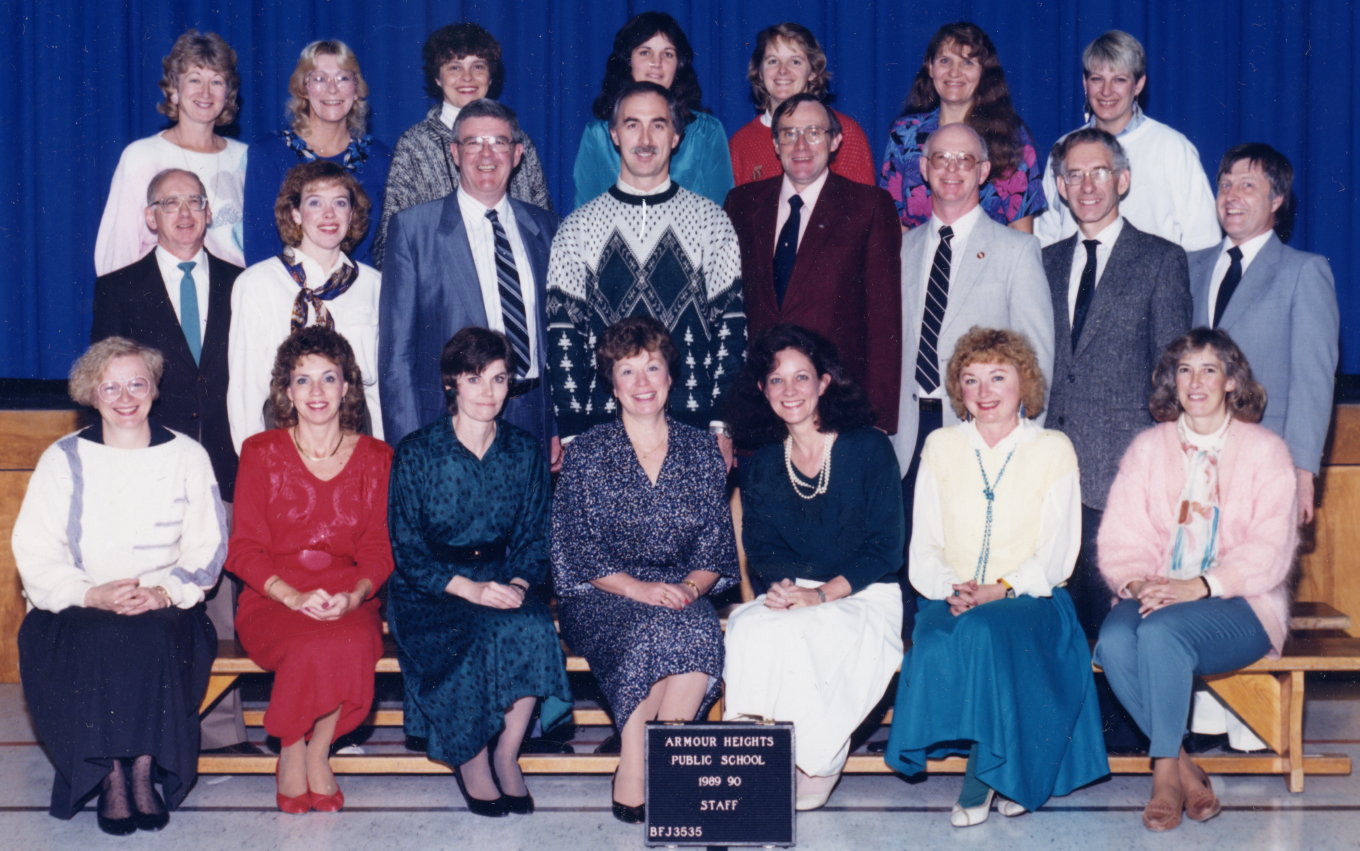 1990 Armour Heights Staff