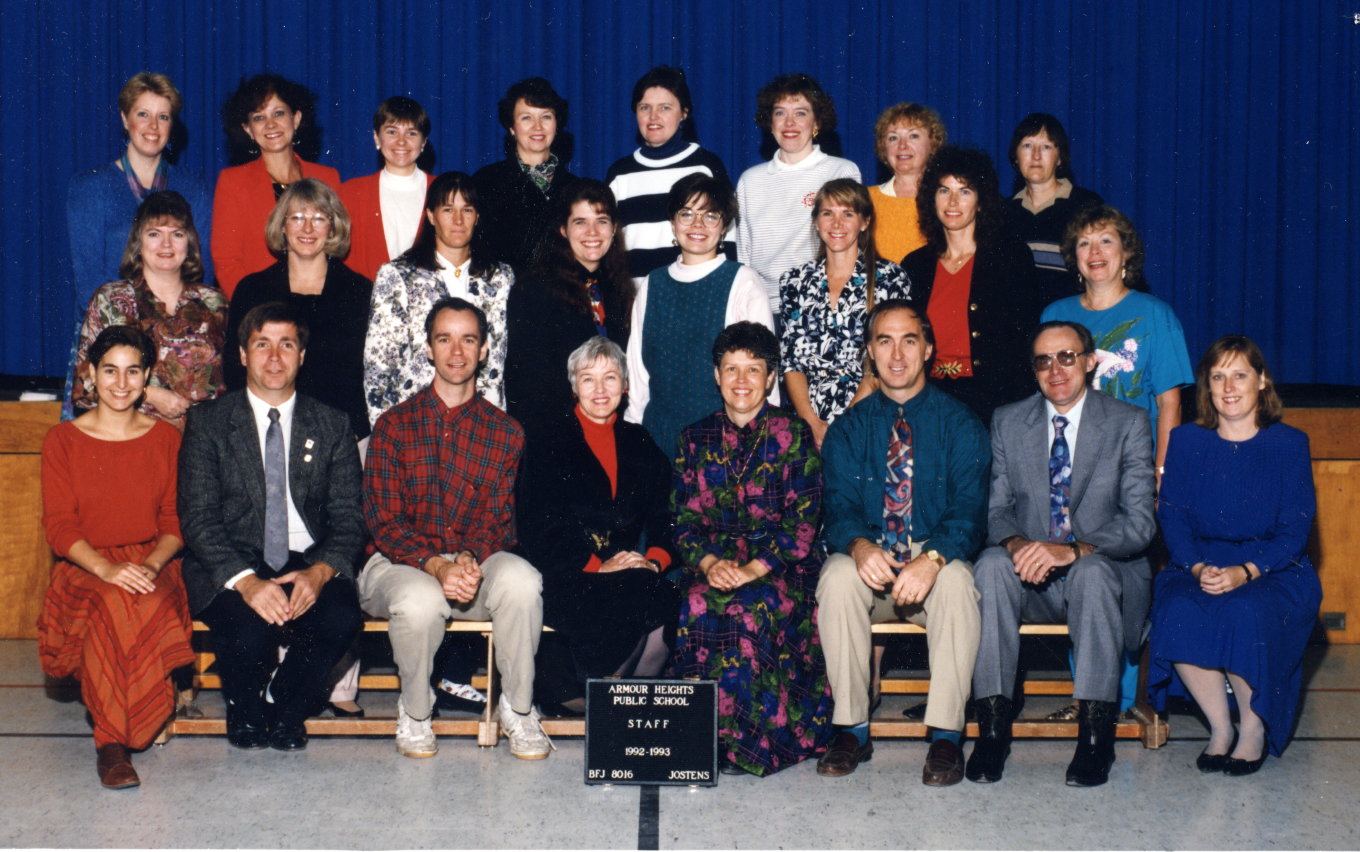 1993 Armour Heights Staff