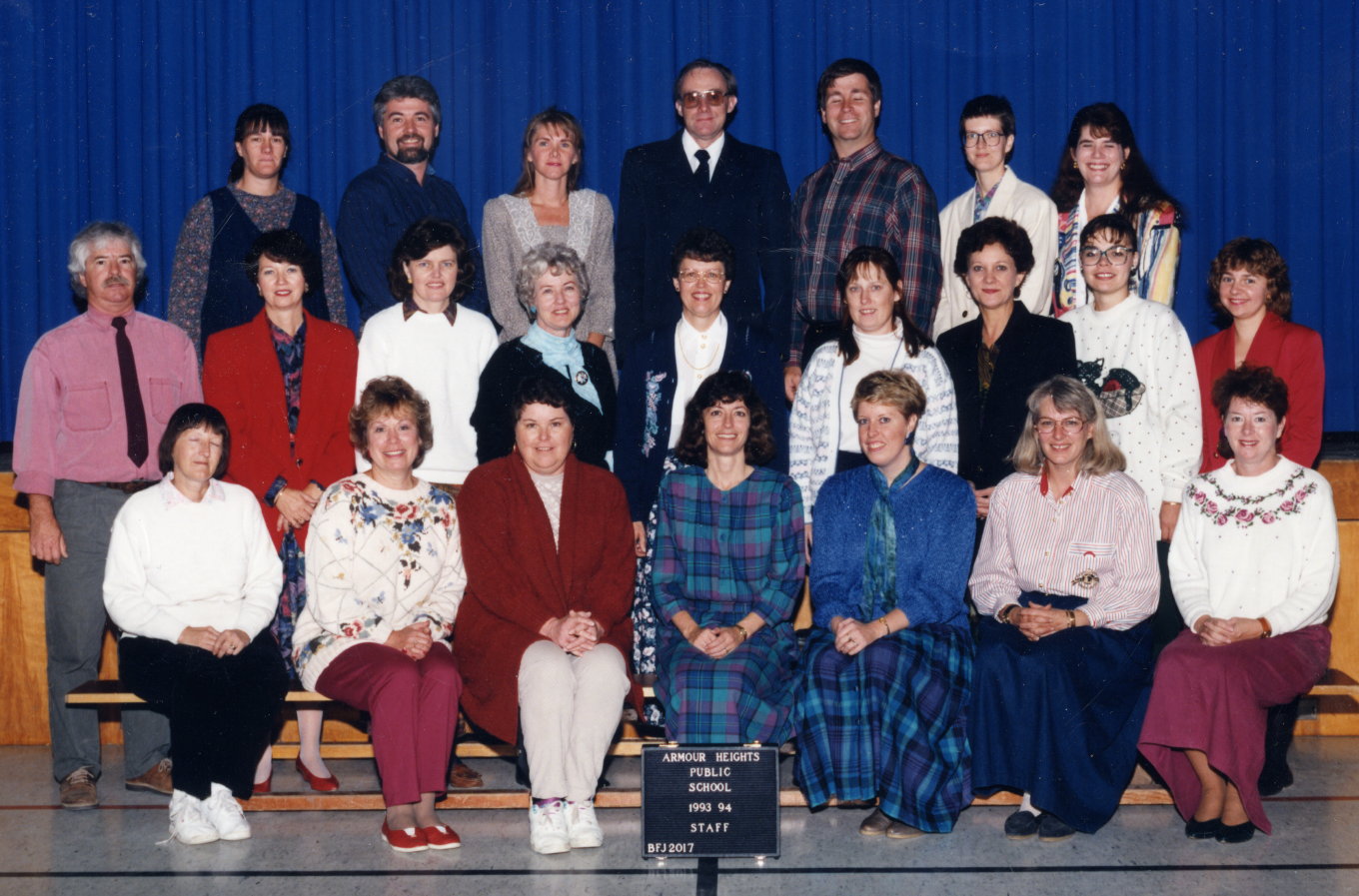 1994 Armour Heights Staff