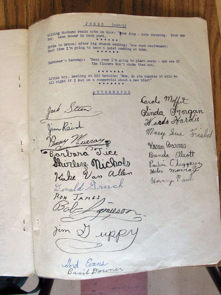 1954_Yearbook_Signatures