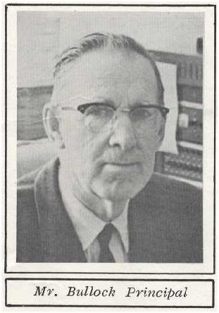 Mr Clayton Bullock from 1969 Yearbook