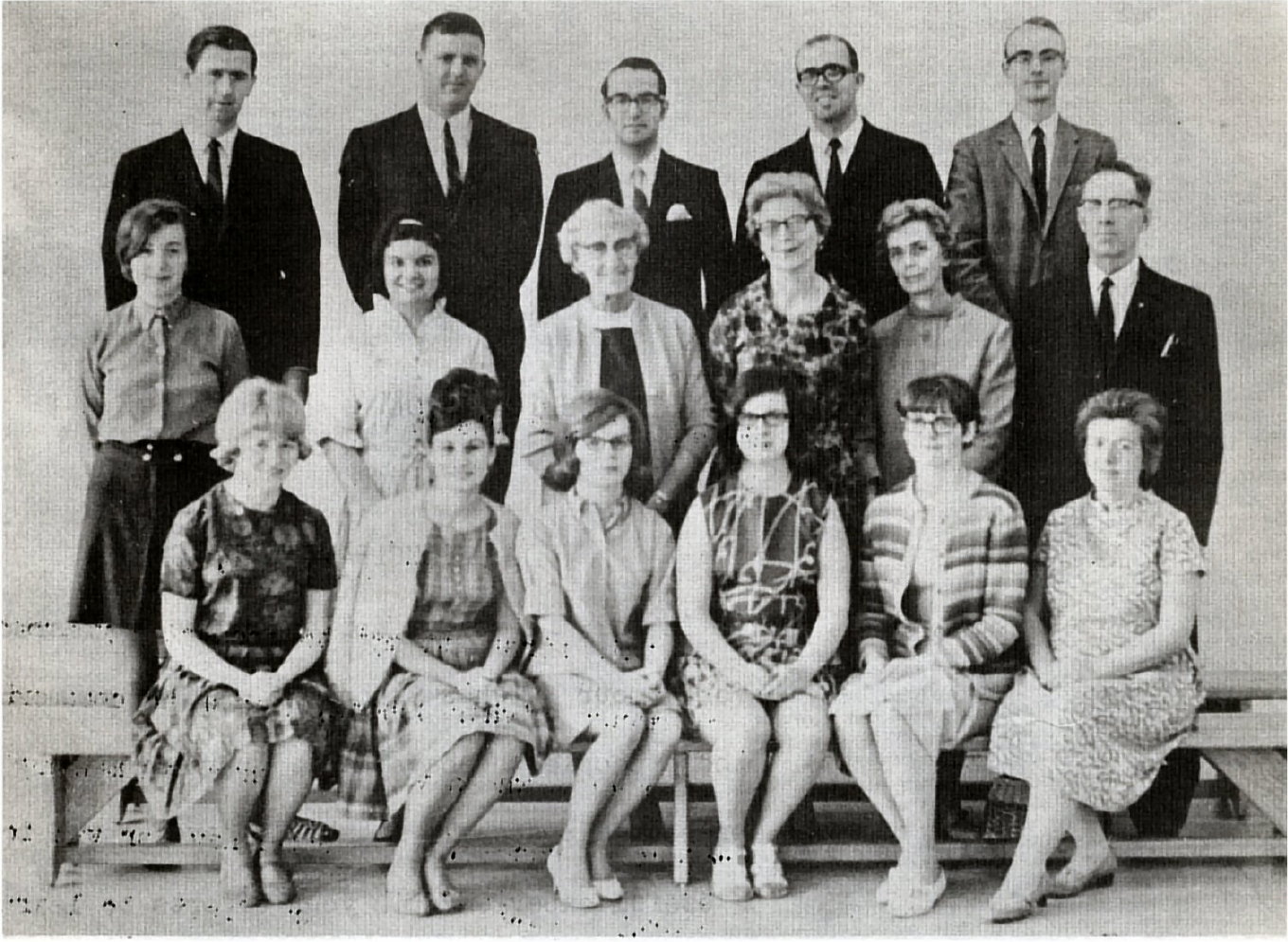 1968 Teaching Staff Armour Heights