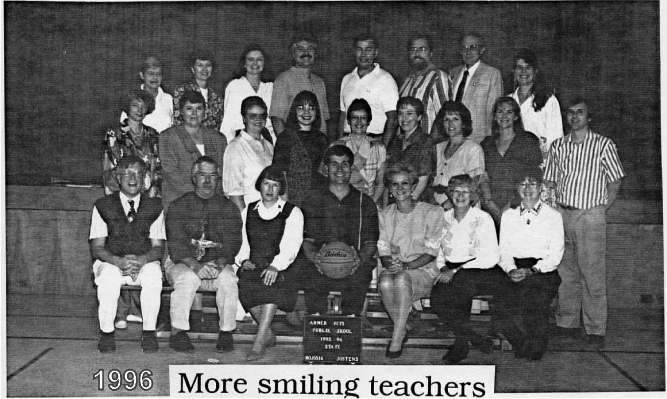 1996 Teaching Staff Armour Heights